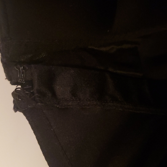 💞 Victoria's Secret Black Bustier/Corset w/ Lace 36C - Picture 8 of 11